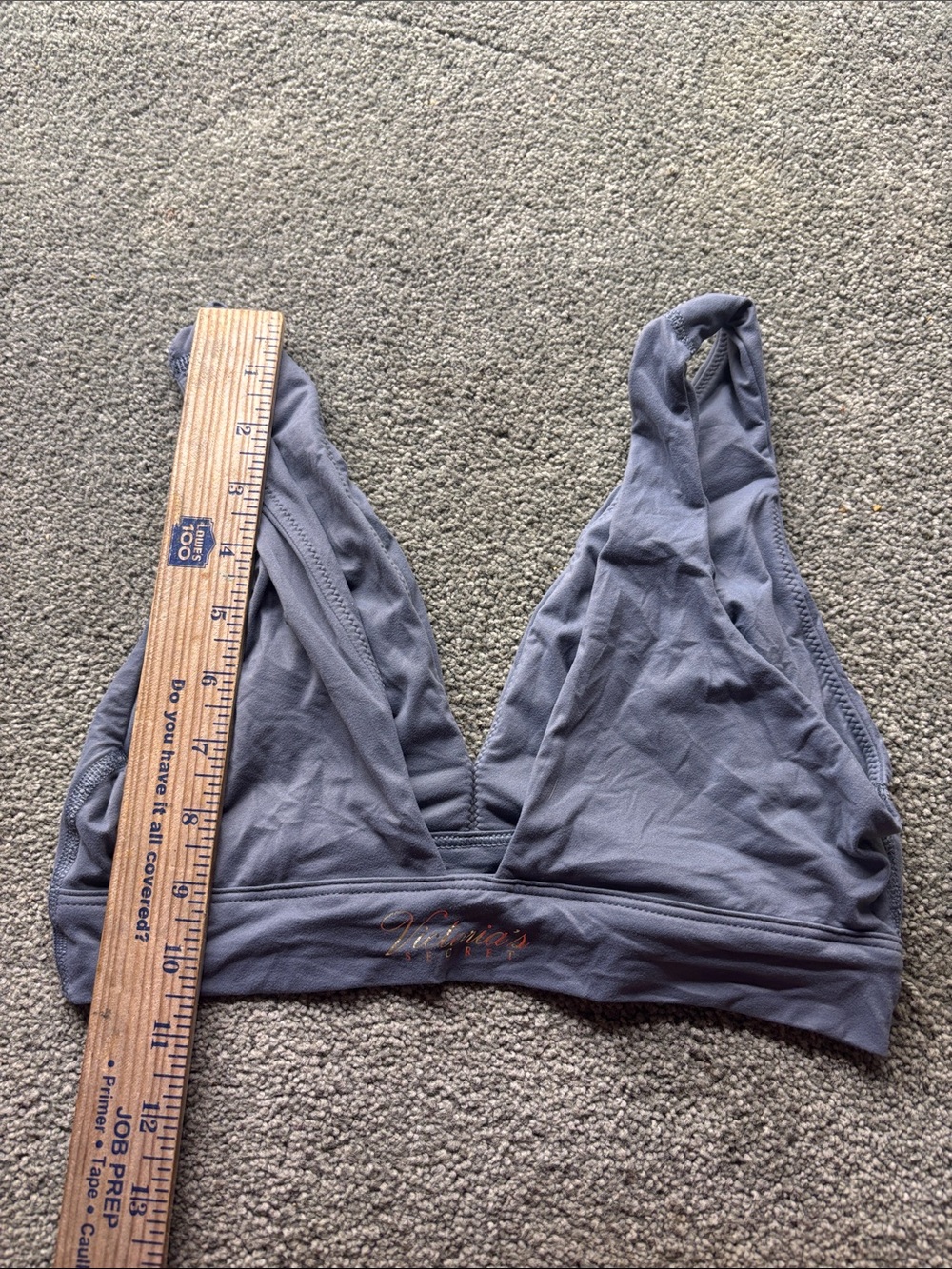 Victoria's Secret Grey Seamless Triangle Bralette